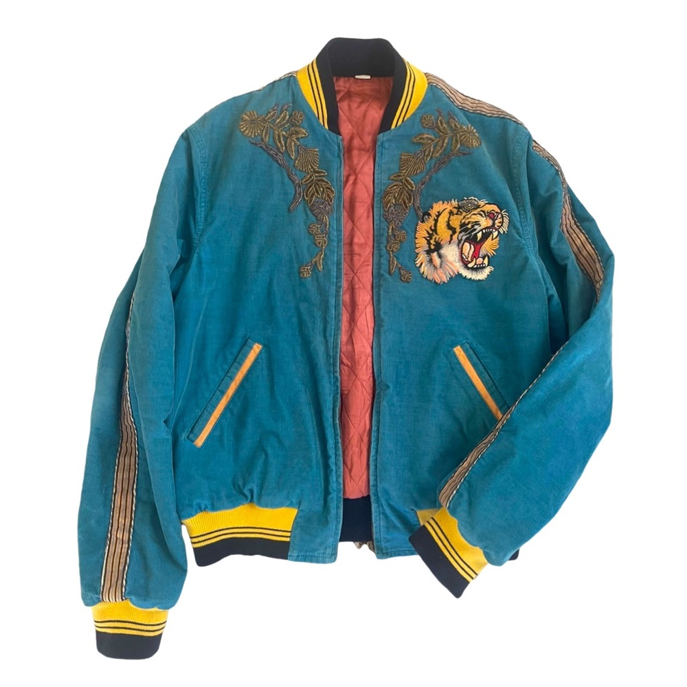 Gucci ‘Loved’ Tiger Bomber Jacket